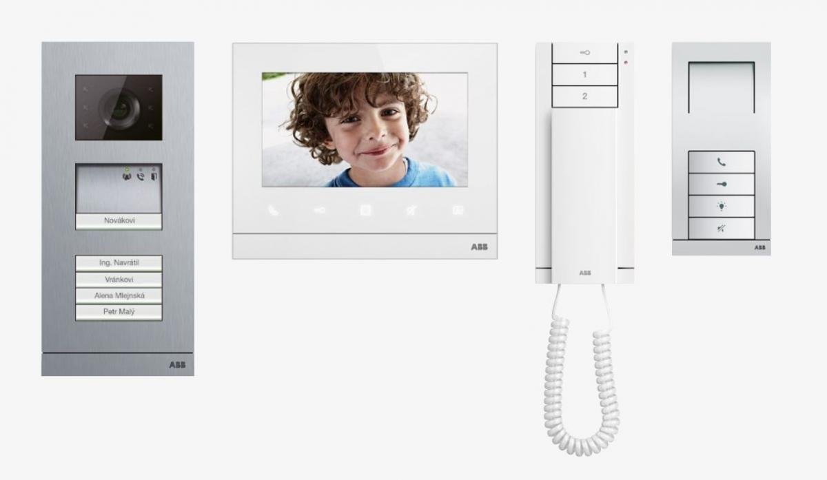 Zvonkový systém ABB Welcome Midi - Video i audio varianta